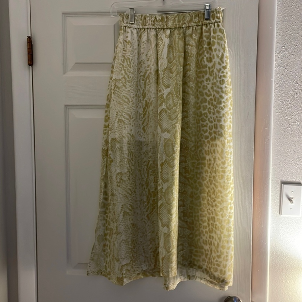 Allsaints printed skirt